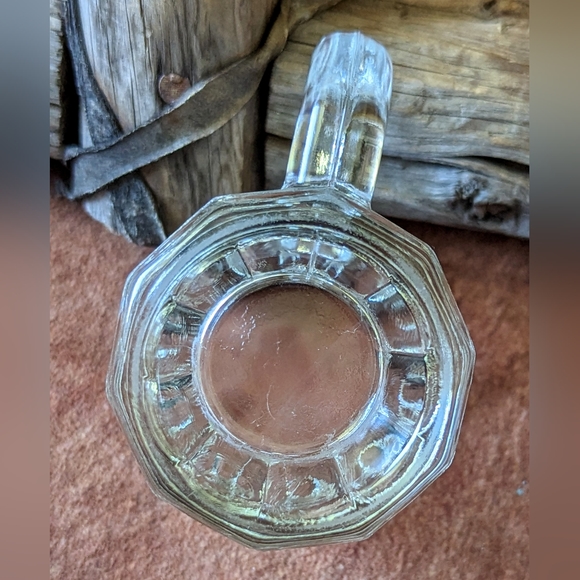 Vintage 1940's A&W Root Beer Mini Mug Embossed Heavy Glass Mug - Picture 8 of 11